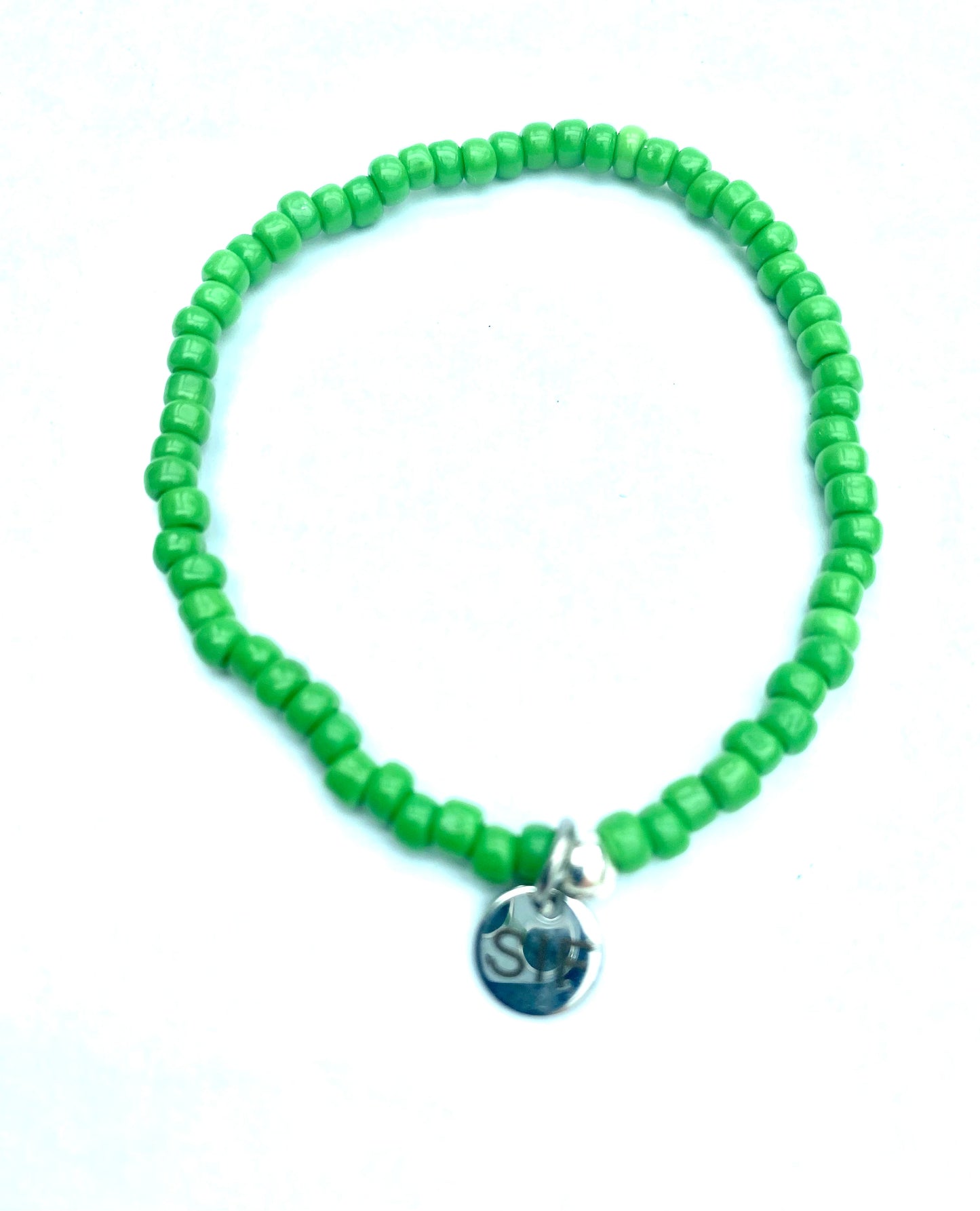 Græn mött armbönd
