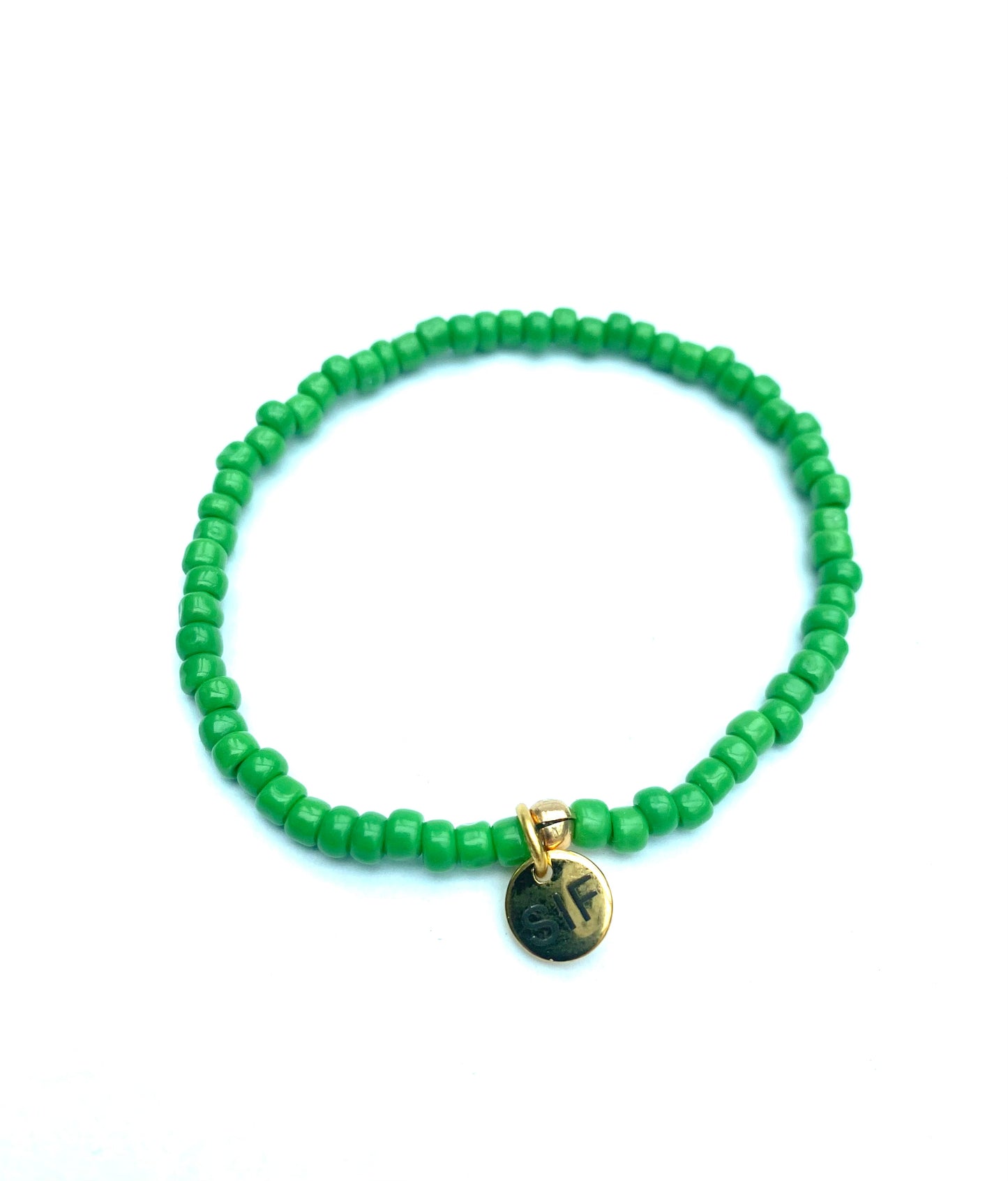 Græn mött armbönd